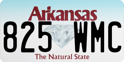 AR license plate 825WMC