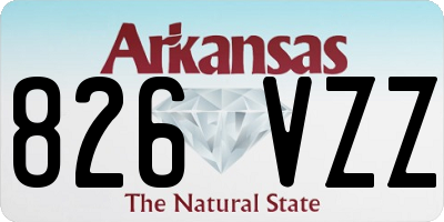 AR license plate 826VZZ