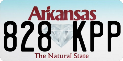 AR license plate 828KPP