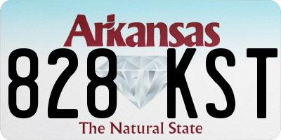 AR license plate 828KST
