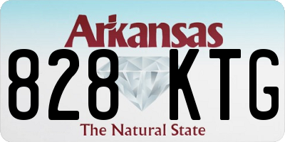 AR license plate 828KTG
