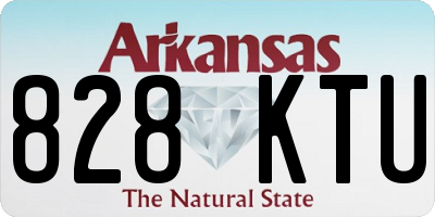 AR license plate 828KTU