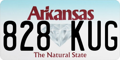 AR license plate 828KUG