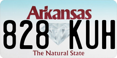 AR license plate 828KUH