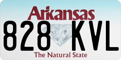 AR license plate 828KVL