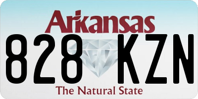 AR license plate 828KZN