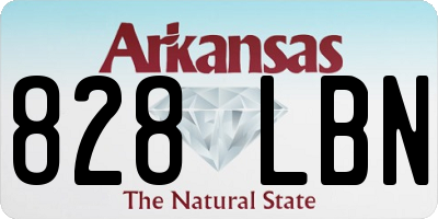 AR license plate 828LBN