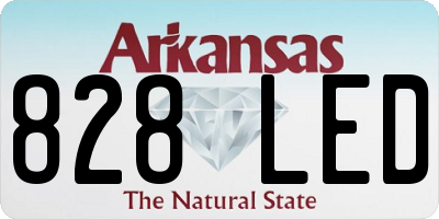 AR license plate 828LED