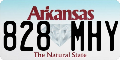 AR license plate 828MHY