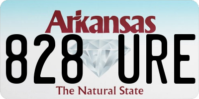 AR license plate 828URE