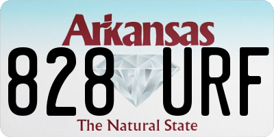 AR license plate 828URF