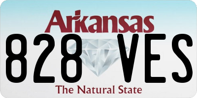 AR license plate 828VES