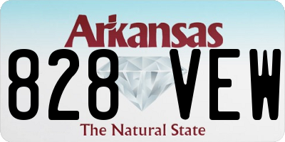 AR license plate 828VEW