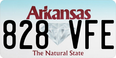 AR license plate 828VFE