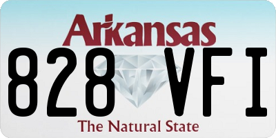 AR license plate 828VFI