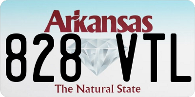 AR license plate 828VTL