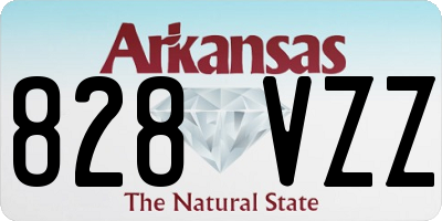 AR license plate 828VZZ