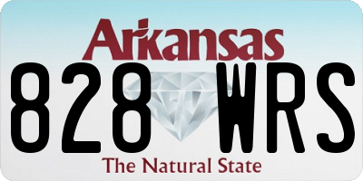 AR license plate 828WRS