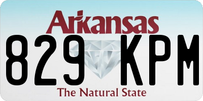 AR license plate 829KPM