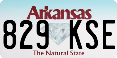 AR license plate 829KSE