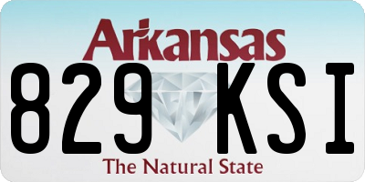 AR license plate 829KSI