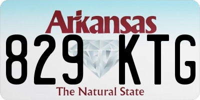 AR license plate 829KTG