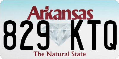 AR license plate 829KTQ
