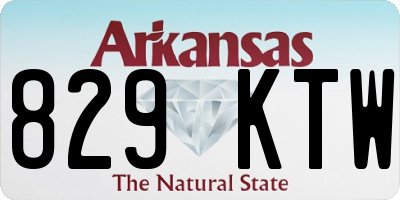 AR license plate 829KTW