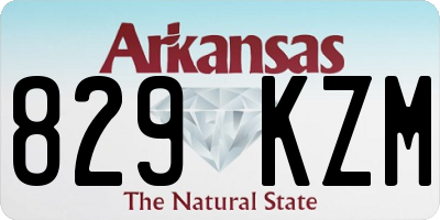 AR license plate 829KZM