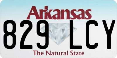 AR license plate 829LCY