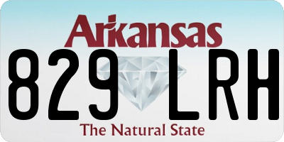 AR license plate 829LRH