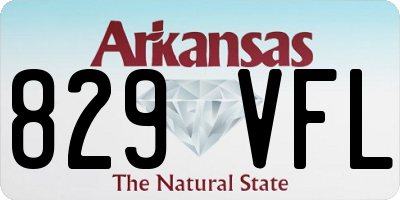 AR license plate 829VFL