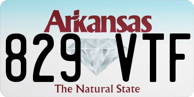 AR license plate 829VTF