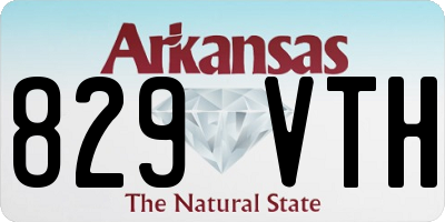 AR license plate 829VTH