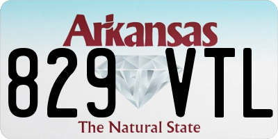 AR license plate 829VTL