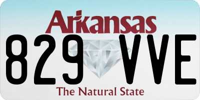 AR license plate 829VVE