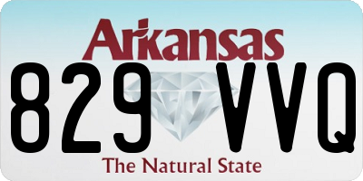 AR license plate 829VVQ