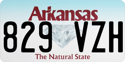 AR license plate 829VZH
