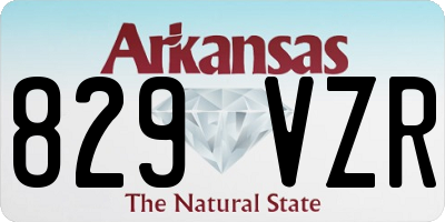 AR license plate 829VZR