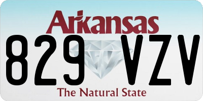 AR license plate 829VZV