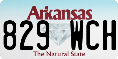 AR license plate 829WCH