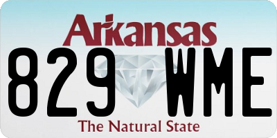 AR license plate 829WME
