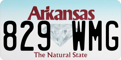 AR license plate 829WMG