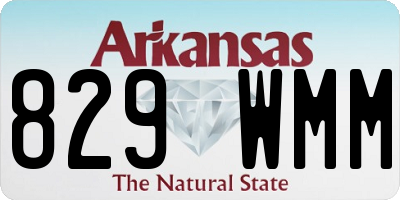 AR license plate 829WMM