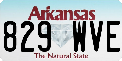 AR license plate 829WVE