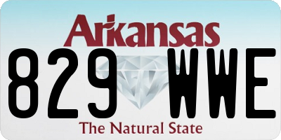 AR license plate 829WWE