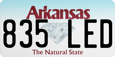 AR license plate 835LED