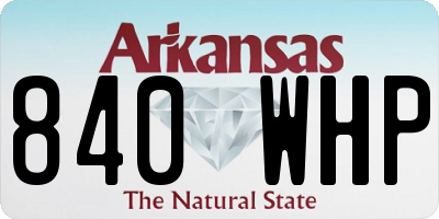 AR license plate 840WHP
