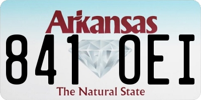 AR license plate 841OEI