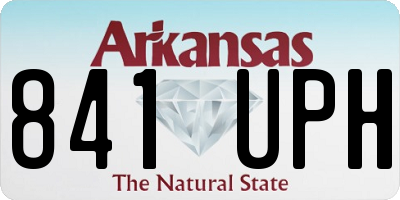AR license plate 841UPH